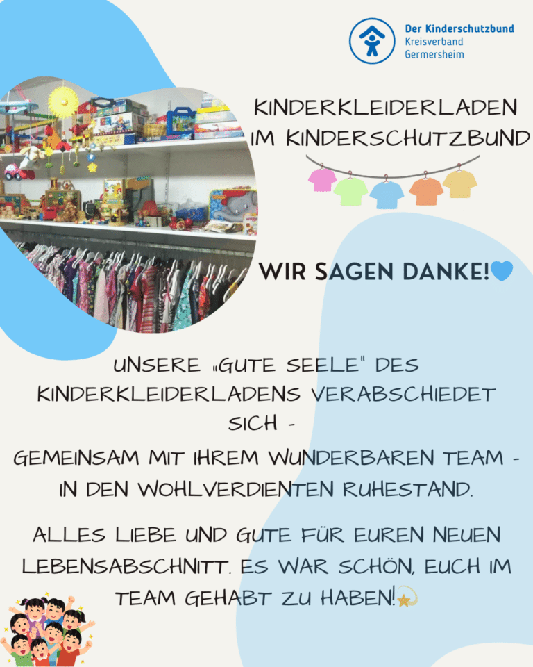 Kinderkleiderladen - Danke