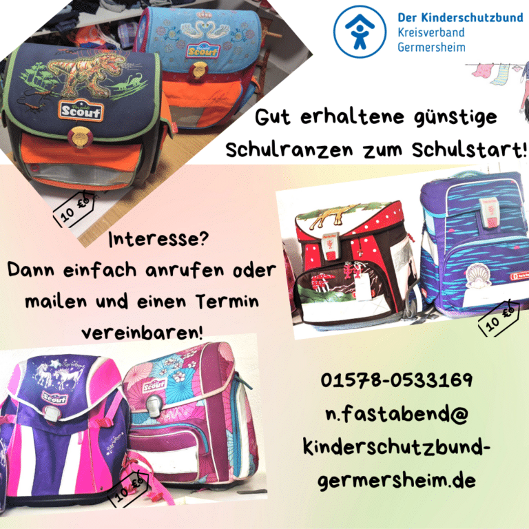 Günstige Schulranzen zum Schulstart
