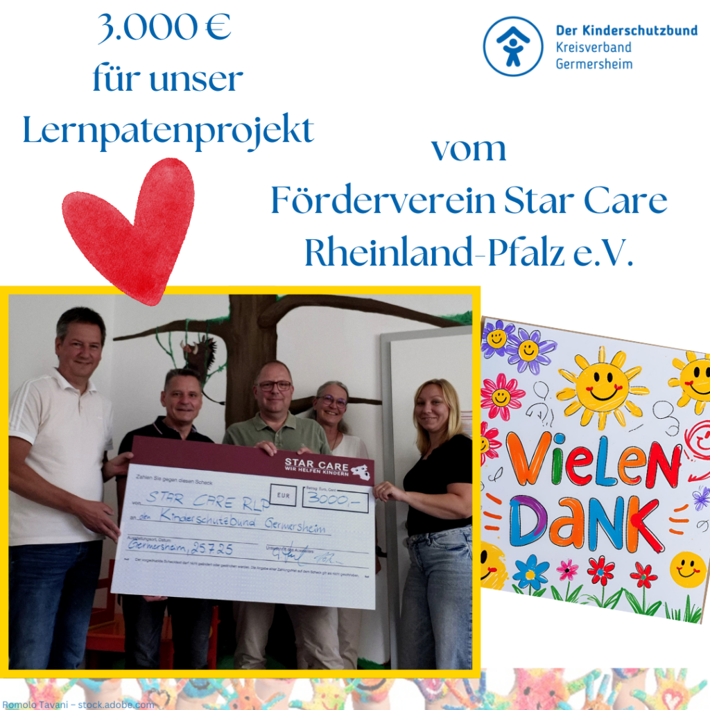 Spende - STAR CARE Rheinland-Pfalz e.V.