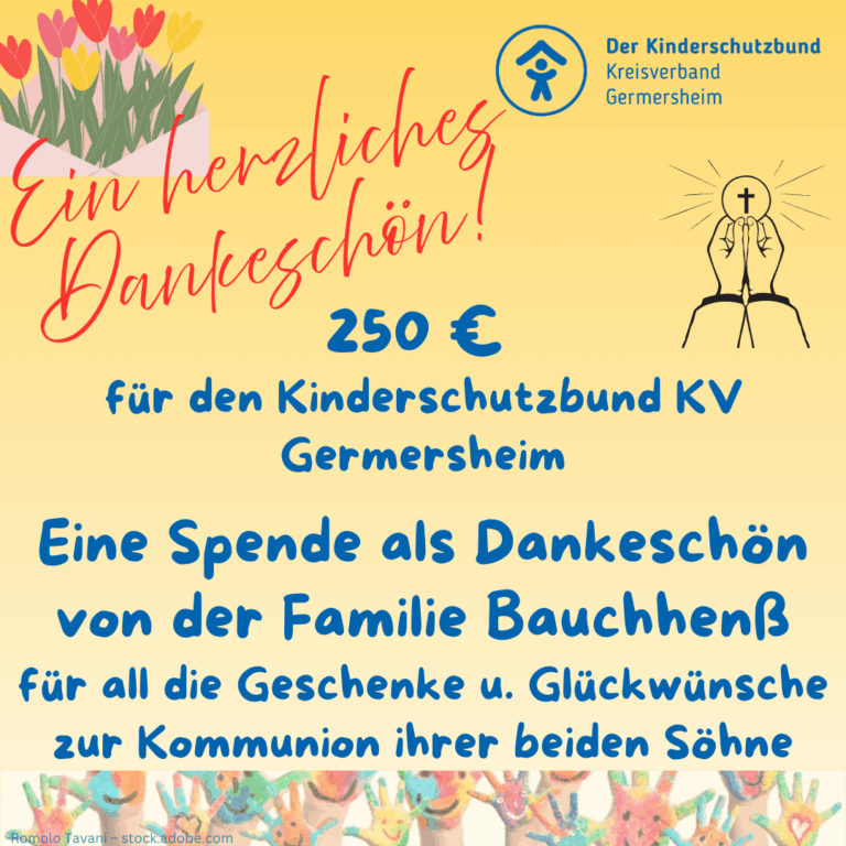 Spende - Familie Bauchhenß