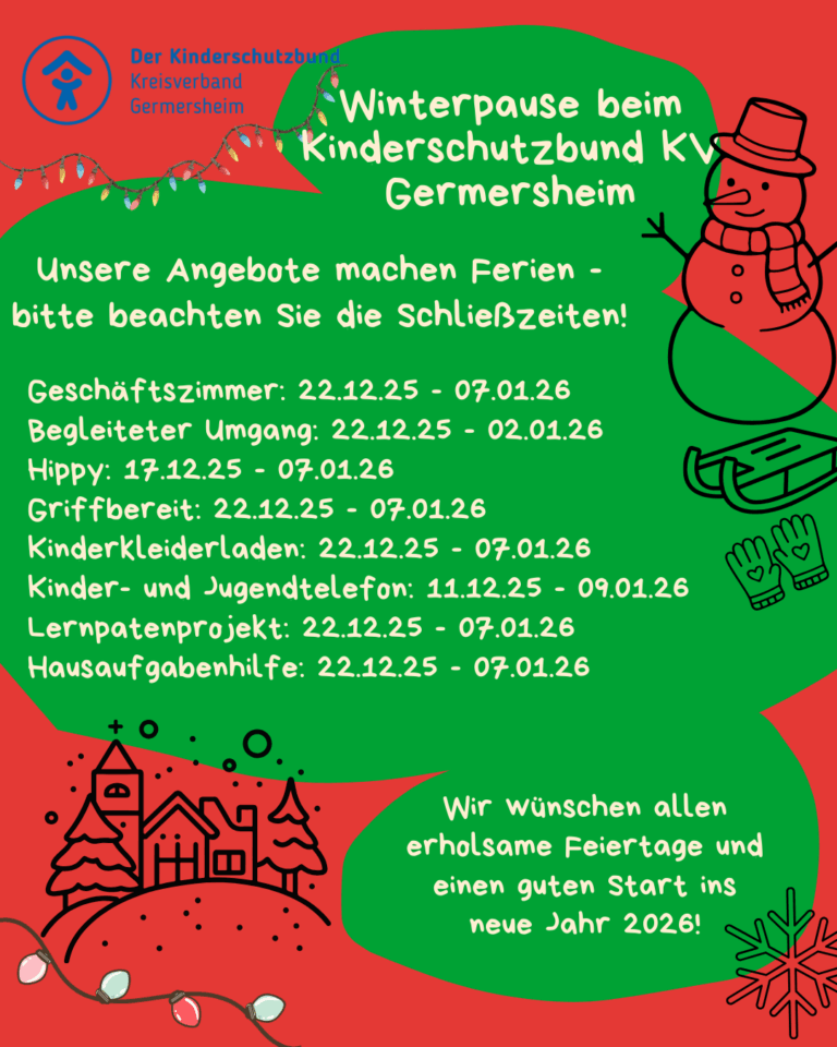 Ferien / Winterpause 2025