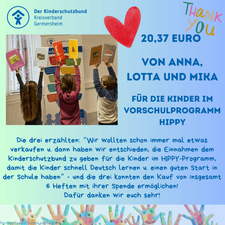 Spende - Kinder - HIPPY