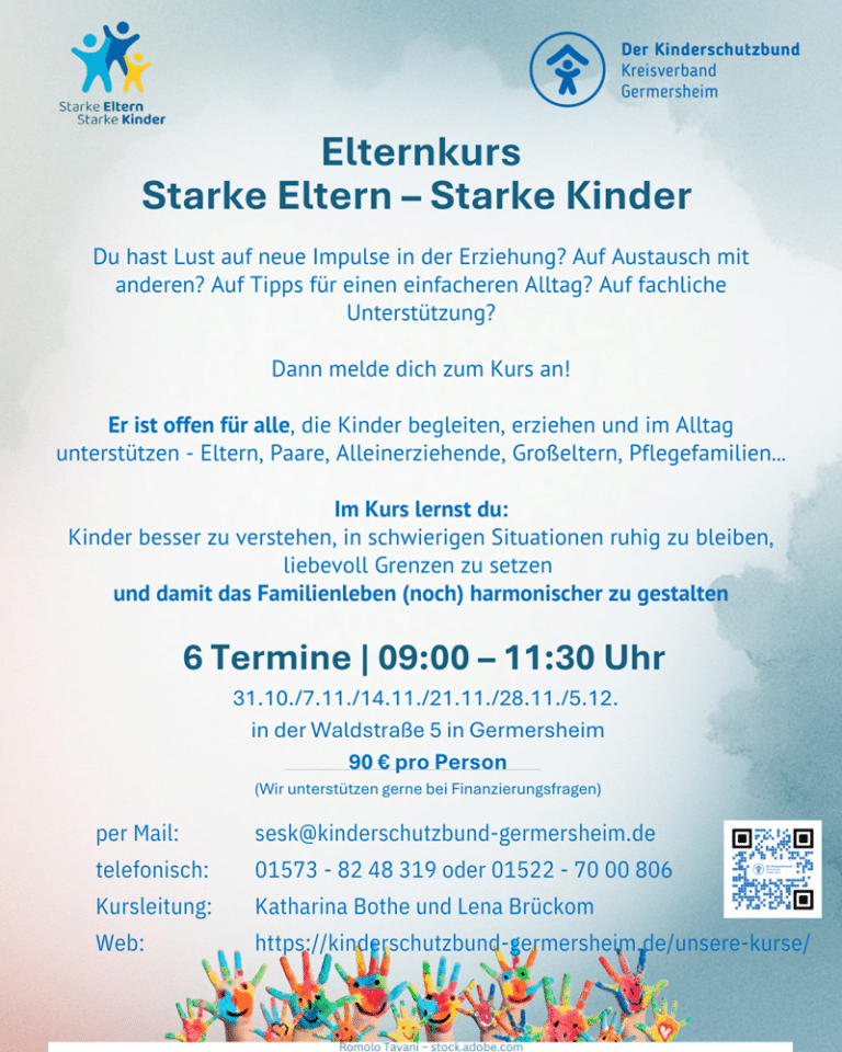 Elternkurs: Starke Eltern - Starke Kinder - 2026