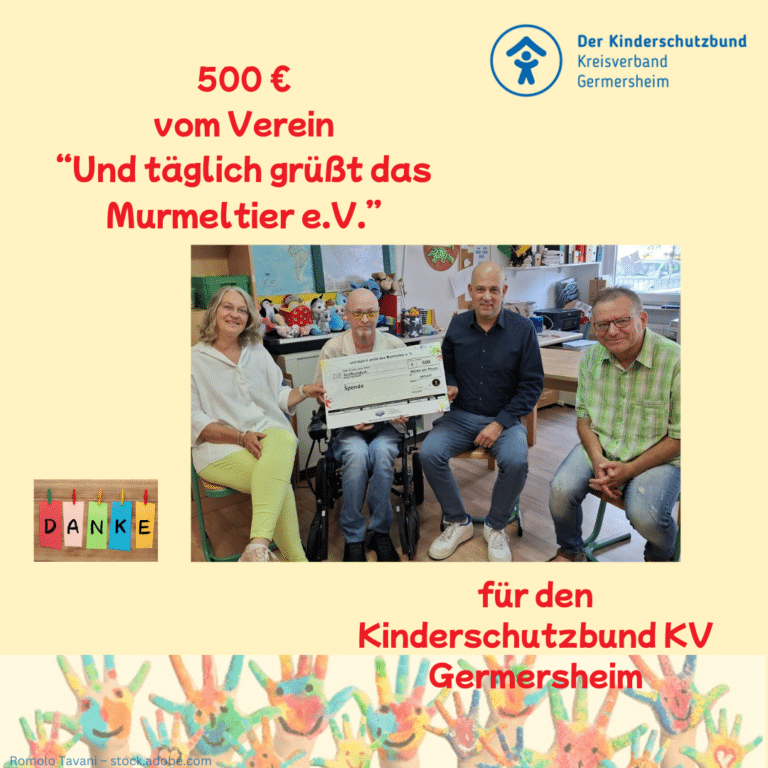 Spende - Und täglich grüßt das Murmeltier e.V.
